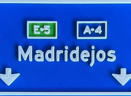 Imán personalizado A4 Madridejos