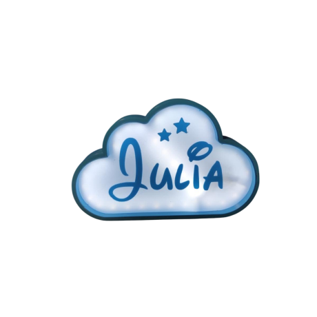 Lámpara Led personalizada nube