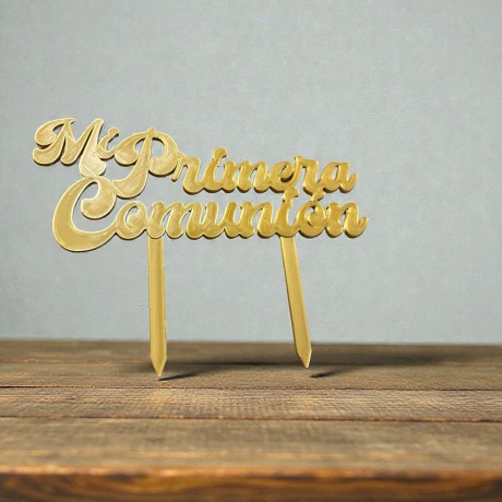 Toppers tarta "Mi Primera Comunión"