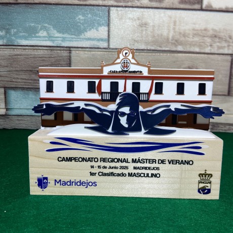 Trofeos deportivos competición Natación