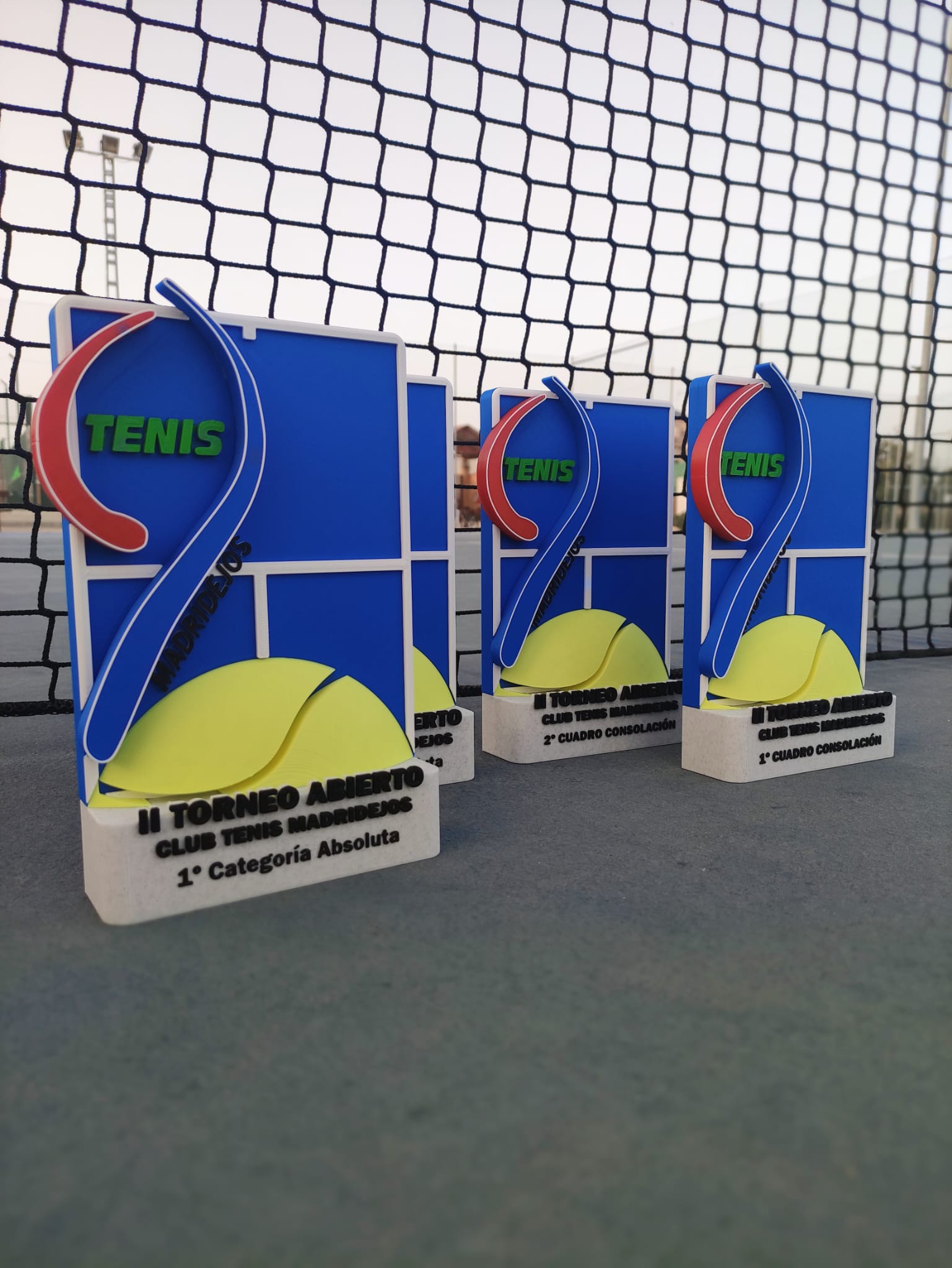 Trofeos deportivos Tenis